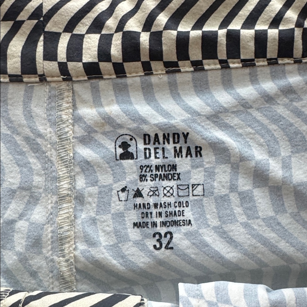 Dandy Del Mar The Stirata Swim Short - Albatross - Picture 4 of 5